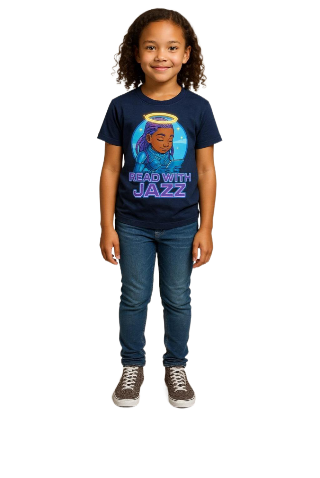 Cartoon character Lyric with heart sparkles